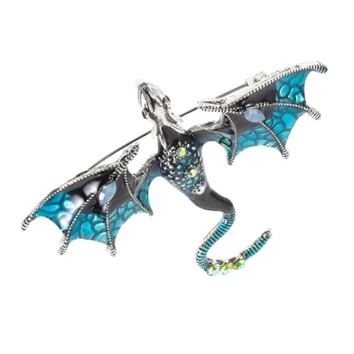 Healeved Drachennadel Dekorative Brosche Kleine Drachennadel Chinesische Sternzeichenbrosche Neuartige Anstecknadel Drachenbrosche Für Männer Broschennadel Kleidung Dekor von Healeved
