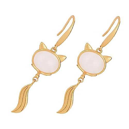 Healeved Fox Ohrringe Damen Ohrhänger Modisch Langlebig Komfortabel Schmuck für Festivals Partys Alltag Geeignet Healeved Fox Ohrringe Damen Ohrhänger Modisch Langlebig Komfortabel Schmuck für Festivals Partys Alltag Geeignet von Healeved