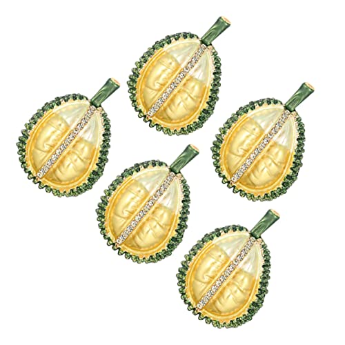 Healeved Fruchtbroschen Legierung Kreative Mehrzweck Dekorationsanstecker für Kleidung und Accessoires für und Festivals von Healeved