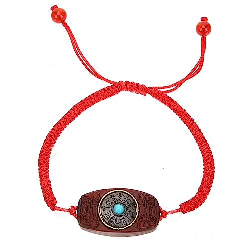 Healeved Geflochtenes Armband Zitanholz für Männer Frauen Verstellbare Einzigartiges Handwerk Minimalistischer Handgelenkschmuckstück von Healeved