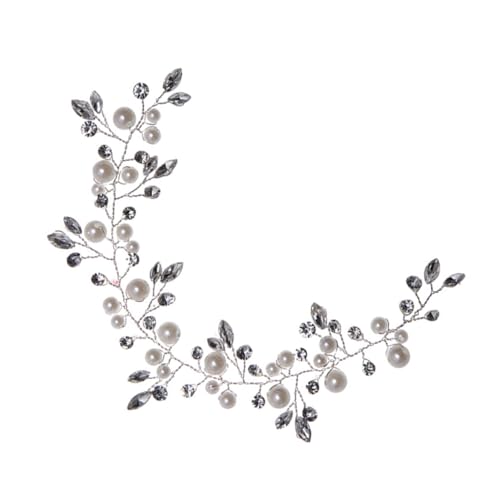 Healeved Hochzeits-schmuck-perlen-haarband Für Bräute Funkelndes Rhinestone-accessoire Für Hochzeiten Partys Und Besondere Anlässe von Healeved