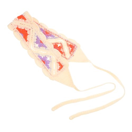 Healeved Gehäkelte Haar Bandanas Für Frauen Geeignet Für Und Formelle Anlässe Gehäkeltes Kopftuch Kopftuch Gestrickter Haarschal Kopfwickel von Healeved