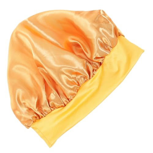Healeved Einzigartige Satin Schlafmütze für Damen Bequeme Haarmütze Praktische Duschhaube Hautfreundlich Langlebig für Zuhause für Langes Haar von Healeved