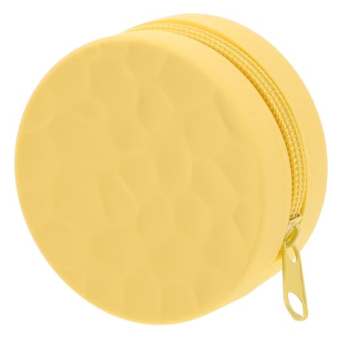 Healeved Münzbörsen Aus Silikon Mit Reißverschluss Und Tragbar Zum Aufbewahren Von Münzen Kleinen Gegenständen Und Kopfhörern Kompakt Und Praktisch von Healeved