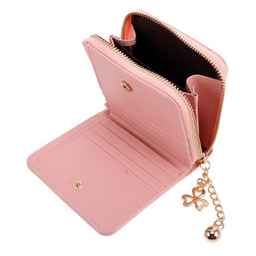 Healeved Geldbörse Mädchen Brieftasche Kartenetuis Für Damen Geldbeutel Brieftasche Für Kartenhalter Akkordeon Brieftasche Kleine Brieftasche Mit Reißverschluss Kartenhülle Rosa Pu-Leder Healeved Geldbörse Mädchen Brieftasche Kartenetuis Für Damen Geldbeutel Brieftasche Für Kartenhalter Akkordeon Brieftasche Kleine Brieftasche Mit Reißverschluss Kartenhülle Rosa Pu-Leder von Healeved