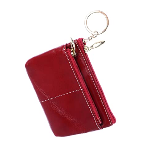 Healeved Ledergeldbörse Für Damen Münzgeldbörse Mit Reißverschluss Geldbörse Für Kleingeld Und Gefaltete Scheine Geeignet Für Schule Einkaufen Und Arbeit Praktische Organisation von Healeved