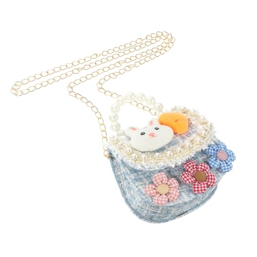 Healeved Geldbörsen Für Mädchen Mini Schultaschen Für Mädchen Geldbeutel Schulter Geldbörse Für Damen Geldbörsen Umhängetaschen Für Legierung Blue von Healeved