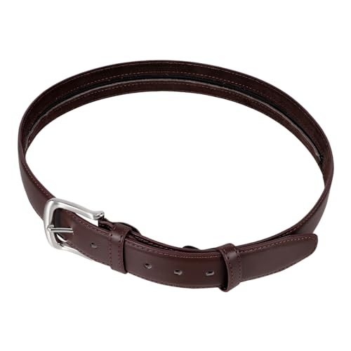 Healeved Versteckter Geldgürtel Mit Reißverschluss Reisegeldgürtel Für Damen Und Herren Mit Versteckter Tasche Aus Robustem Pu-Material Verstellbare Für Bequemen von Healeved