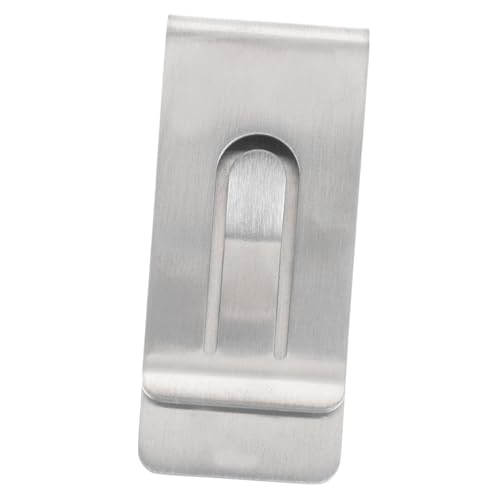 Healeved Titan Geldklammer Tragbare Mehrfunktionsfähige Geldscheinklammer Aus Titan Für Bargeld Und Kreditkarten Leicht Und Stabil Zum Organisieren Von Geld Und Kleinen Gegenständen von Healeved