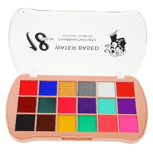 Healeved Gesichtsbemalung Mit Wasserbasis Pigment Schillernde Aquarellfarbe Für Cosplay-make-up Gesichtsfarben Und Party-körperbemalung von Healeved