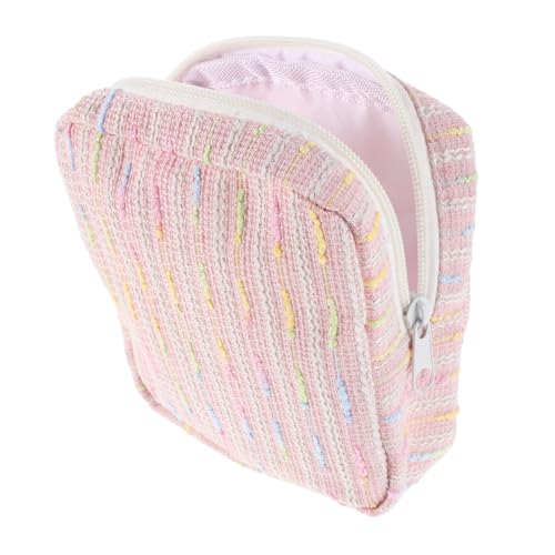 Healeved Streifige Kosmetiktasche Mit Großem Fassungsvermögen Reise-Aufbewahrungstasche Im Japanischen Stil Tragbarer Organizer Für Damen von Healeved