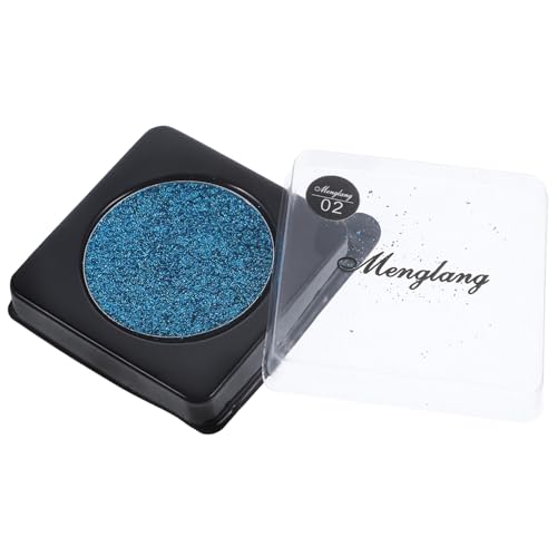 Healeved Blauer Glitzer Lidschatten Schimmernde Pailletten Make up Palette Für Augen Langlebig Und Hautfreundlich Für Partys Und Auftritte Hochpigmentiert Und Schnell Trocknend Für von Healeved
