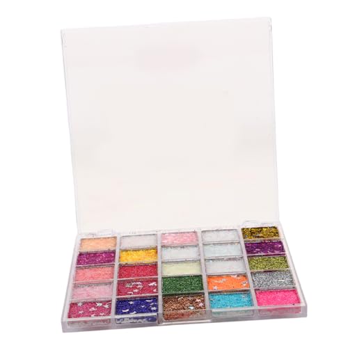 Healeved Glitzernde Farben Augen Make Up Palette für Hochpigmentierte und Langlebige Glitzer Lidschatten für Tanz Fotografie und Partys Vielfältige Farbwahl und Atemberaubender von Healeved