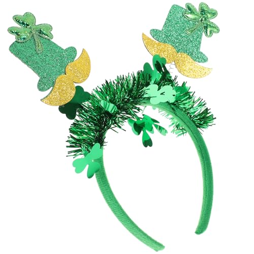 Healeved Glitzernde Shamrock Haarreif für Patrick's Day Vielseitiges Accessoire für Feiern Karneval und Geburtstage Langlebig und Auffällig Healeved Glitzernde Shamrock Haarreif für Patrick's Day Vielseitiges Accessoire für Feiern Karneval und Geburtstage Langlebig und Auffällig von Healeved