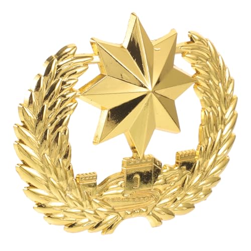 Healeved Golden Sternhutabzeichen Hüte einheitliche Versorgung Stift aus Zinklegierung Hut-DIY-Pin Brustnadeln aus Zinklegierung Hutabzeichen zum Selbermachen DIY-Anstecknadel für Kleidung Healeved Golden Sternhutabzeichen Hüte einheitliche Versorgung Stift aus Zinklegierung Hut-DIY-Pin Brustnadeln aus Zinklegierung Hutabzeichen zum Selbermachen DIY-Anstecknadel für Kleidung von Healeved