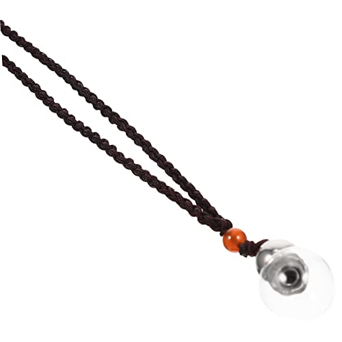 Healeved Dekorative Halskette Mit Kürbisanhänger Halskette Aus Geflochtenem Seil Mit Kürbisdesign Zum Öffnen Im Chinesischen Stil Für Frauen Als von Healeved