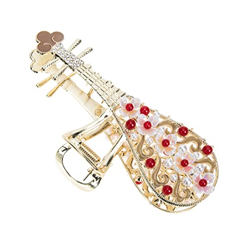 Healeved Retro Haarklammer Damen Legierungsklammer Haarspange für Mitteldicke Haare zum Einkaufen und Reisen Süßes Design von Healeved