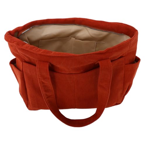 Healeved Große Canvas Messenger Bag in Orange Robuste und Langlebige Umhängetasche mit Schützendem Innenfutter Minimalistisches Japanisches Design Vielseitig für Arbeit Uni und Reisen von Healeved