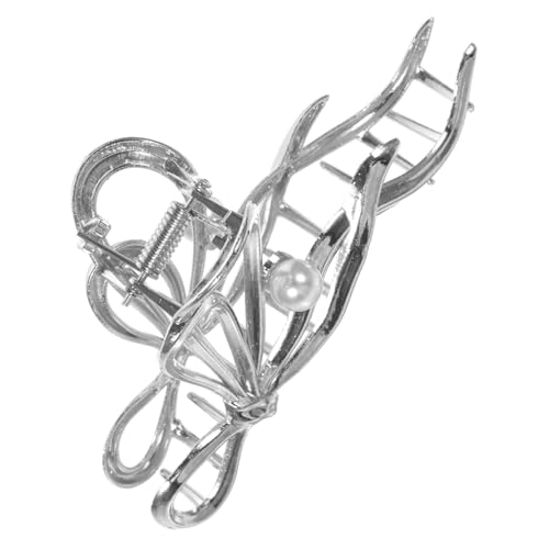 Healeved Schmetterlings-haarklammern Aus Metall Mit Perlendekor Große Damen-haarklammern Für Partys Hochzeiten Geburtstage Zeremonien Abschlussbälle Und Alltag Passend Für Dickes Feines von Healeved