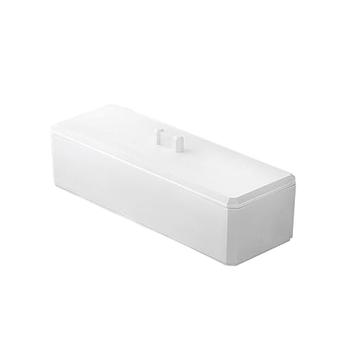 Healeved 1stück Kosmetik Aufbewahrungsbox Multifunktionale Organizer Für Make-up Und Hautpflege Transparente Und Tragbare Aufbewahrungslösung Weiß von Healeved