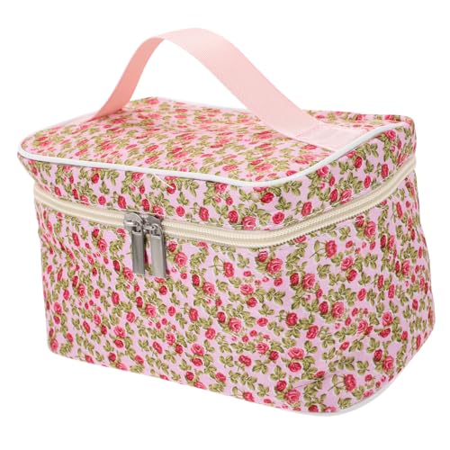 Healeved Kosmetiktasche Für Reisen Mit Reißverschluss Tragbares Make-up-etui Zum Organisieren Kulturbeutel Aus Polyester Für Damen Und Teenager von Healeved