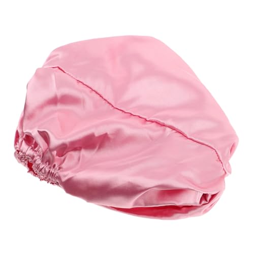 Healeved Große Satin Schlafhaube für Frauen Verstellbare mit Elastischem Kreuzdesign Doppellagige Nachtmütze für Komfort Atmungsaktives Satin Material Zartem Healeved Große Satin Schlafhaube für Frauen Verstellbare mit Elastischem Kreuzdesign Doppellagige Nachtmütze für Komfort Atmungsaktives Satin Material Zartem von Healeved