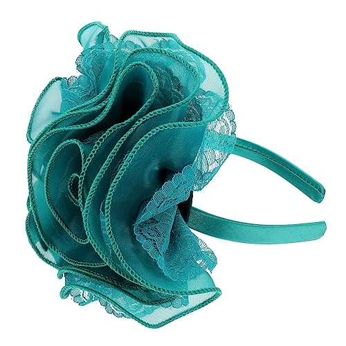 Healeved Großes Blumenstirnband Aus Spitze Für Damen Haaraccessoire Mit Floralen Details Für Formelle Anlässe Und Abendkleider Langlebig Und Bequem von Healeved