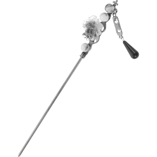 Healeved Haar-Essstäbchen mit, Damen-Haarschmuck, Metall-Haarnadel von Healeved