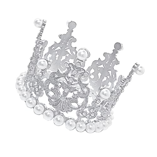 Healeved Haaraccessoire für Mädchen und Bezaubernde Kopfdekoration Hochwertigem Material als Geburtstagskuchen Dekoration Silber für Kleine Prinzessinnen von Healeved