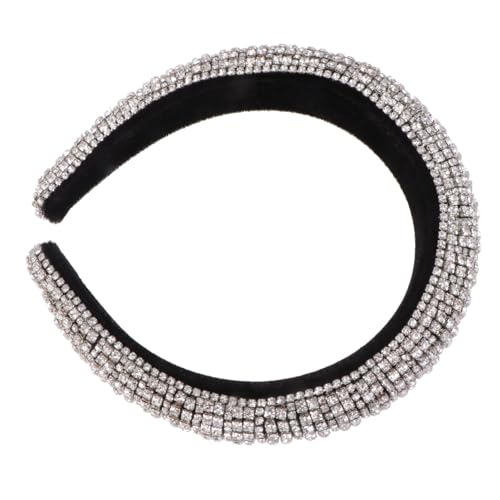 Healeved Silberner -haarreif Mit Strass Langlebiger Kopfschmuck Stirnband Für Frauen Und Männer Party-accessoire von Healeved