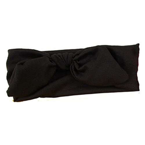 Healeved Ear Haarband Für Damen Verstellbares Stirnband Mit Knotenförmigem Design Und Sicherem Schwarz von Healeved