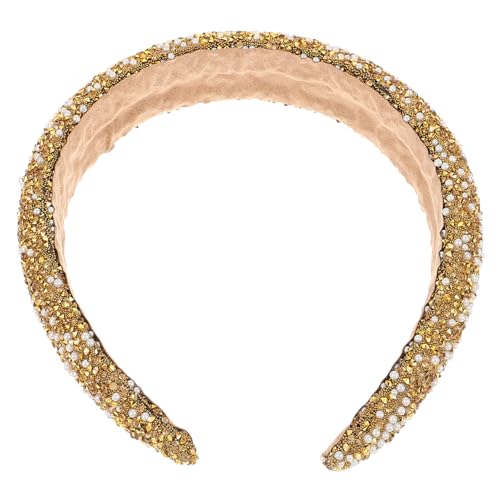 Healeved Spa Stirnband Für Frauen Breites Haarband Aus Elastischem Material Modisches Design Für Partys Und Fotoshootings Haarschmuck Für Mädchen Und Damen von Healeved