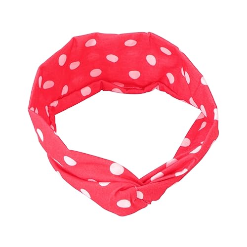 Healeved Frauen Haarband Mit Punkten Elastischer Kopfschmuck Für Gesichtsreinigung Stilvolles Cross-design Für Partys Und Besondere Anlässe Muster von Healeved