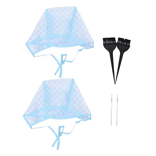 Healeved Haarfärbekappen-set 6-teiliges Haarfärbekappen-set Bürste Starker Häkelnadel Aus Stahl für Den Salon Zu Hause Healeved Haarfärbekappen-set 6-teiliges Haarfärbekappen-set Bürste Starker Häkelnadel Aus Stahl für Den Salon Zu Hause von Healeved