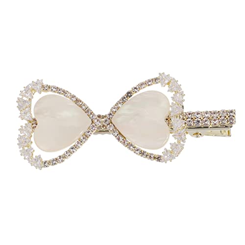 Healeved Glitzernde Strass-haarspangen Mit Herz-bow-design Für Frauen Mädchen Und Teenager Für Partys Und Besondere Anlässe Elegantes Haarschmuck-accessoire von Healeved