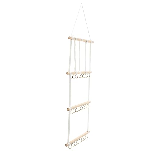 Healeved Haarnadelhaarzubehör Speichergürtel Bögen Haken Halter Mädchen Band Bogen Haarschmuck Bow Organizer Haarpfeiler Haarspangen-organizer Hölzern von Healeved