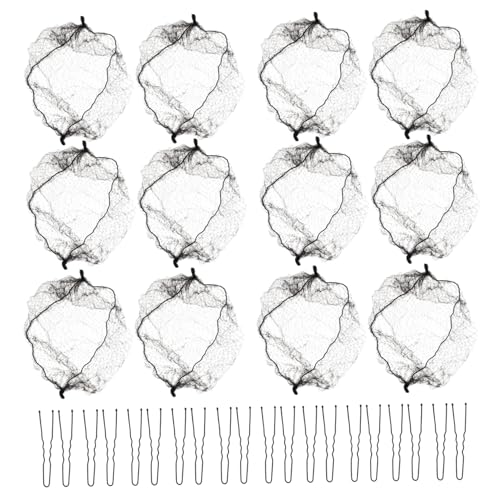 Healeved Haarnetz Haarabdeckung Elastische Netze Für Mädchen Haarnetze Für Frauen 1er-set von Healeved