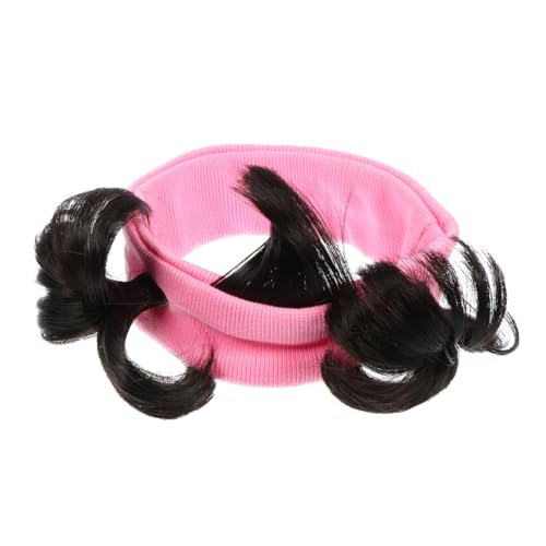 Healeved Haarreif mit Falschem Haar Buntes Stirnband Flexibles Bequemes Kopfband für Mädchen Strapazierfähiges Haarschmuck Accessoire für Fotoshootings und Alltag Geeignet von Healeved