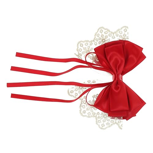 Healeved Haarspange Für Frauen Mit Süßem Spitzen-bow-design Leichte Und Komfortable Haaraccessoires Für Hochzeiten Geburtstage Abschlussfeiern Dekorative Clips Für Mädchen Und Damen von Healeved