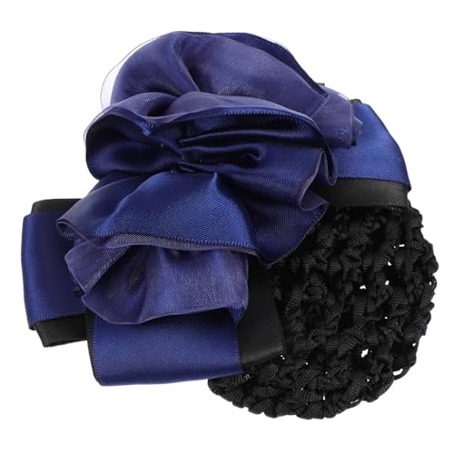 Healeved Haarschmuck klein dekorativ Netze Styling haarnetz stutzenhalter Frauen Haarknoten Netz Haarknoten Abdeckung Haarspangen Haarknotenabdeckung für Frauen Stoff von Healeved