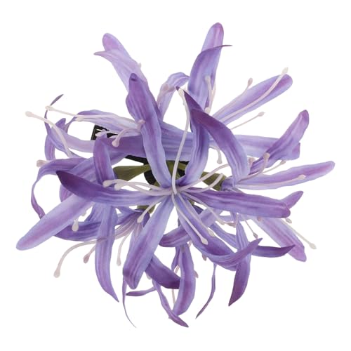 Healeved Haarspange Für Damen Clusteramaryllis-Clip Künstlicher Clip Urlaubs-Party-Clip Strand-Accessoire Healeved Haarspange Für Damen Clusteramaryllis-Clip Künstlicher Clip Urlaubs-Party-Clip Strand-Accessoire von Healeved