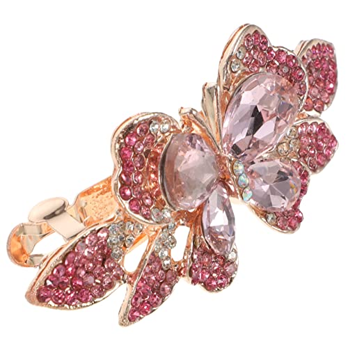 Healeved Schmetterling Haarspange Mit Strass Für Frauen Federhaarspange Glitzernde Haarspangen Für Hochzeiten Und Alltag Haar-accessoire Für Dickes Haar von Healeved