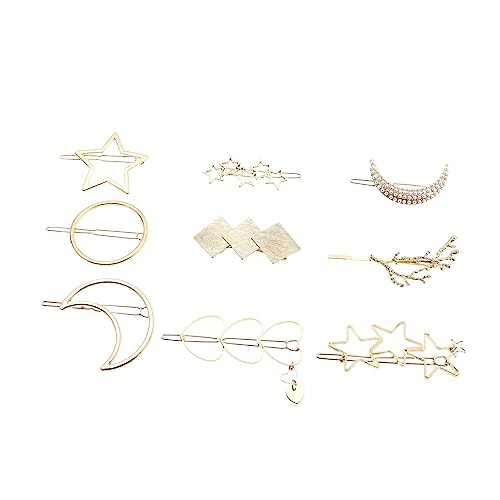Healeved 9stücke Haarnadeln Aus Legierung Hohl Mit Haarschmuck Für Mädchen Accessoires Für Frauen Geeignet Für Jeden Haarstil Und Anlass von Healeved