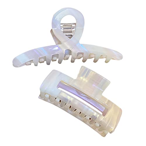Healeved Haarspangen Für Damen Jumbo-clips Große Haarklammern Styling-tools 2er-pack von Healeved