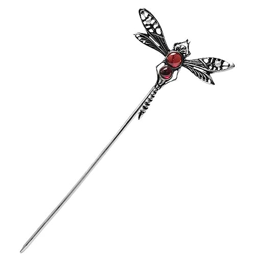 Healeved Libellen Haarstäbchen Für Damen Antike Haaraccessoires Haarstyling Zubehör Elegant Und Langlebig Für Hochsteckfrisuren Chinesische Haarstäbe Für Lange Haare von Healeved