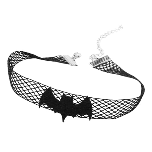 Healeved Halloween Bat Necklace mit Einzigartigem Design für Kostümpartys und Dekoration Langlebig und Perfektes Accessoire für Halloween Events von Healeved