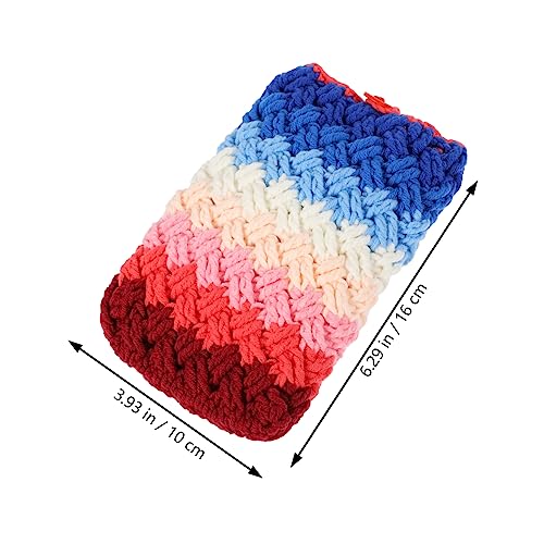 Healeved Handgefertigte Handgestrickte Crossbody Handytasche aus Langlebigem Material Leichte Umhängetasche mit Moderater Kapazität für Smartphone und Alltag Waschbar und Praktisch für Healeved Handgefertigte Handgestrickte Crossbody Handytasche aus Langlebigem Material Leichte Umhängetasche mit Moderater Kapazität für Smartphone und Alltag Waschbar und Praktisch für von Healeved