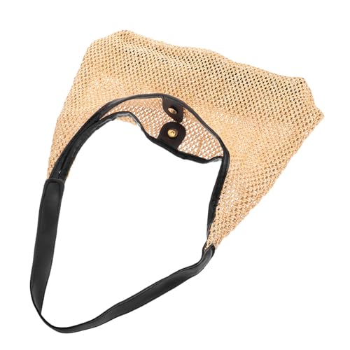Healeved Handgefertigte Strohtasche Damen Schultertasche Leicht Geflochtene Strandtasche Sommer Tote Bag Für Alltag Shopping Picknick Geschenkidee von Healeved