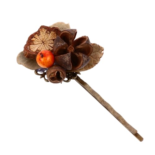 Healeved Haarnadeln Simulation Vintage Kopfschmuck Für Mädchen Herbst Winter Stilvolles Design Zum Dekorieren Von Kleidung Und Anzügen von Healeved