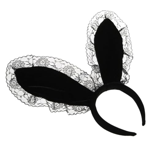 Healeved Cosplay-kopfbedeckung Ohr-haarreif Spitze Modische Kopfbedeckung Für Den Täglichen Gebrauch Tanz Konzert Abschlussbälle von Healeved